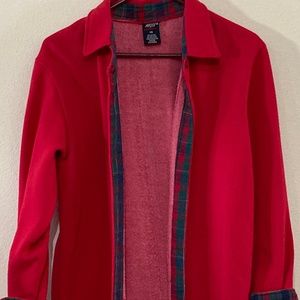 Red Button Down Shirt